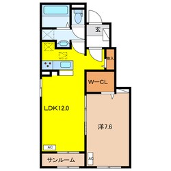 センシア七条　北の物件間取画像